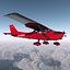 Cessna 172 Red Rigged