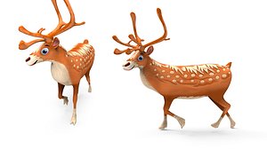 ready deer 3D model