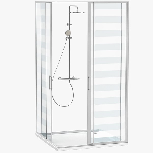 shower cabinet 3D