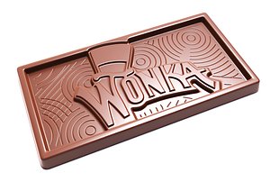 Willy Wonka Chocolate Bar 2 3D model