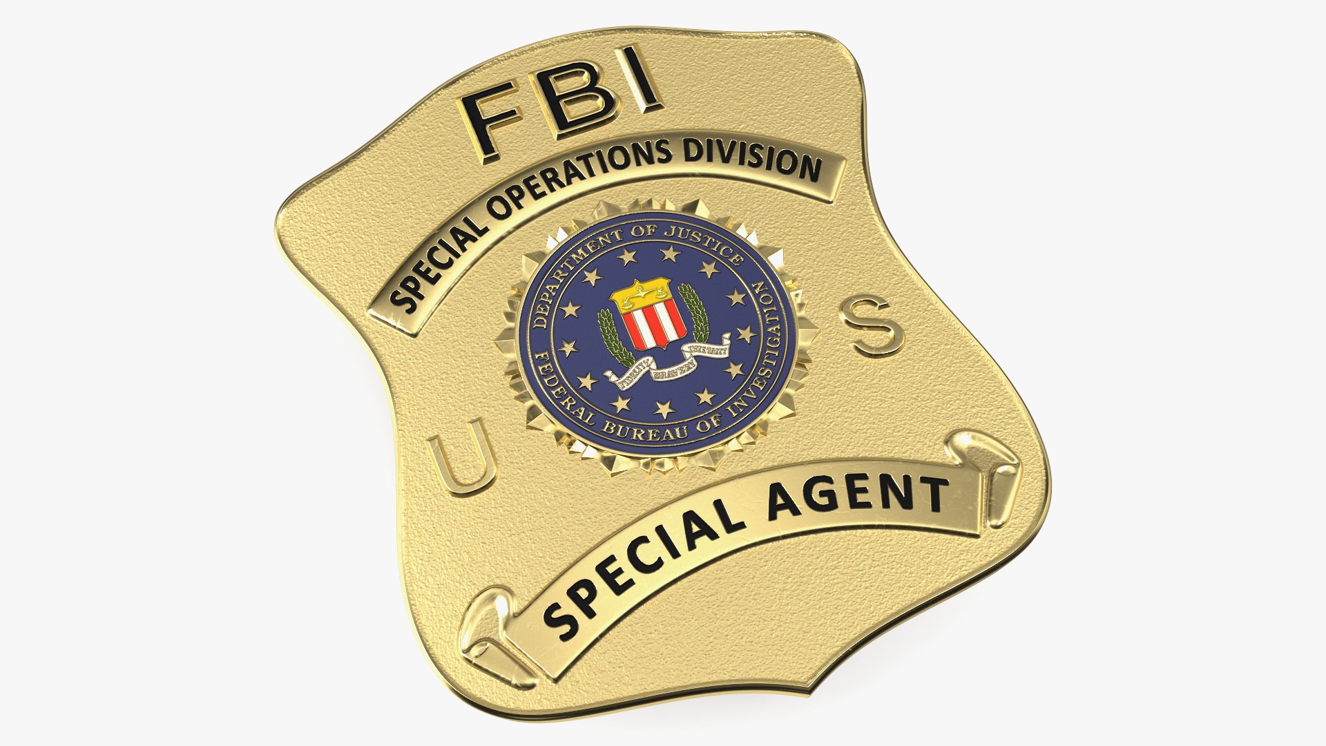FBI Badges Collection 3D model - TurboSquid 2035920