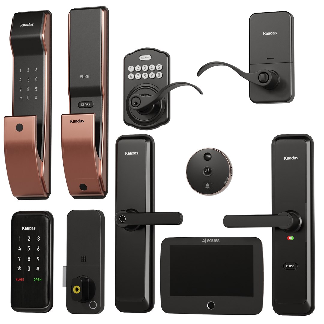 Equipment 11 Intercom And Security Set 6 3D Model - TurboSquid 2319754