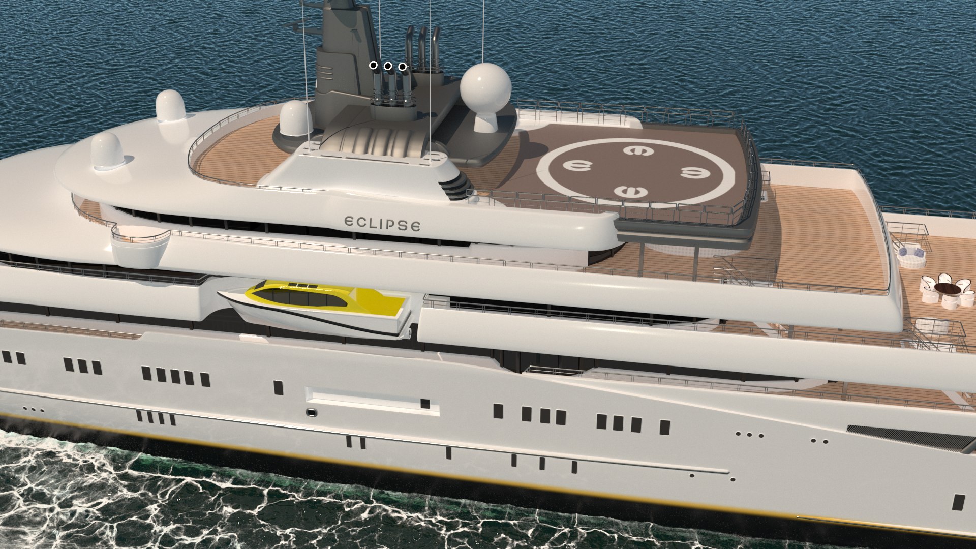 eclipse superyacht cost