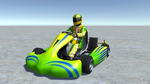 - player kart 3D model