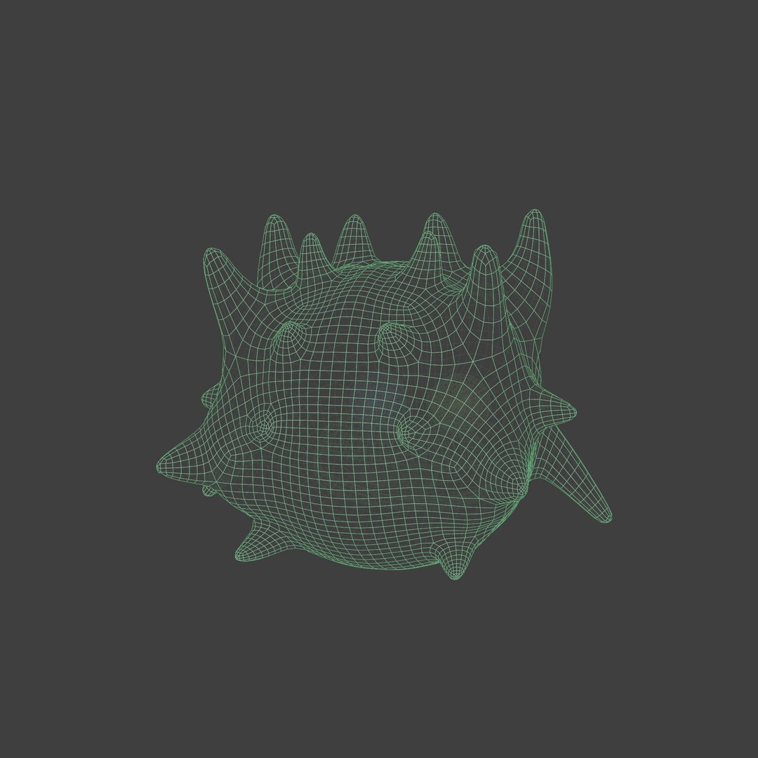 Fantasy Magic Cute Creature with Lighting Body Pattern 3D model ...