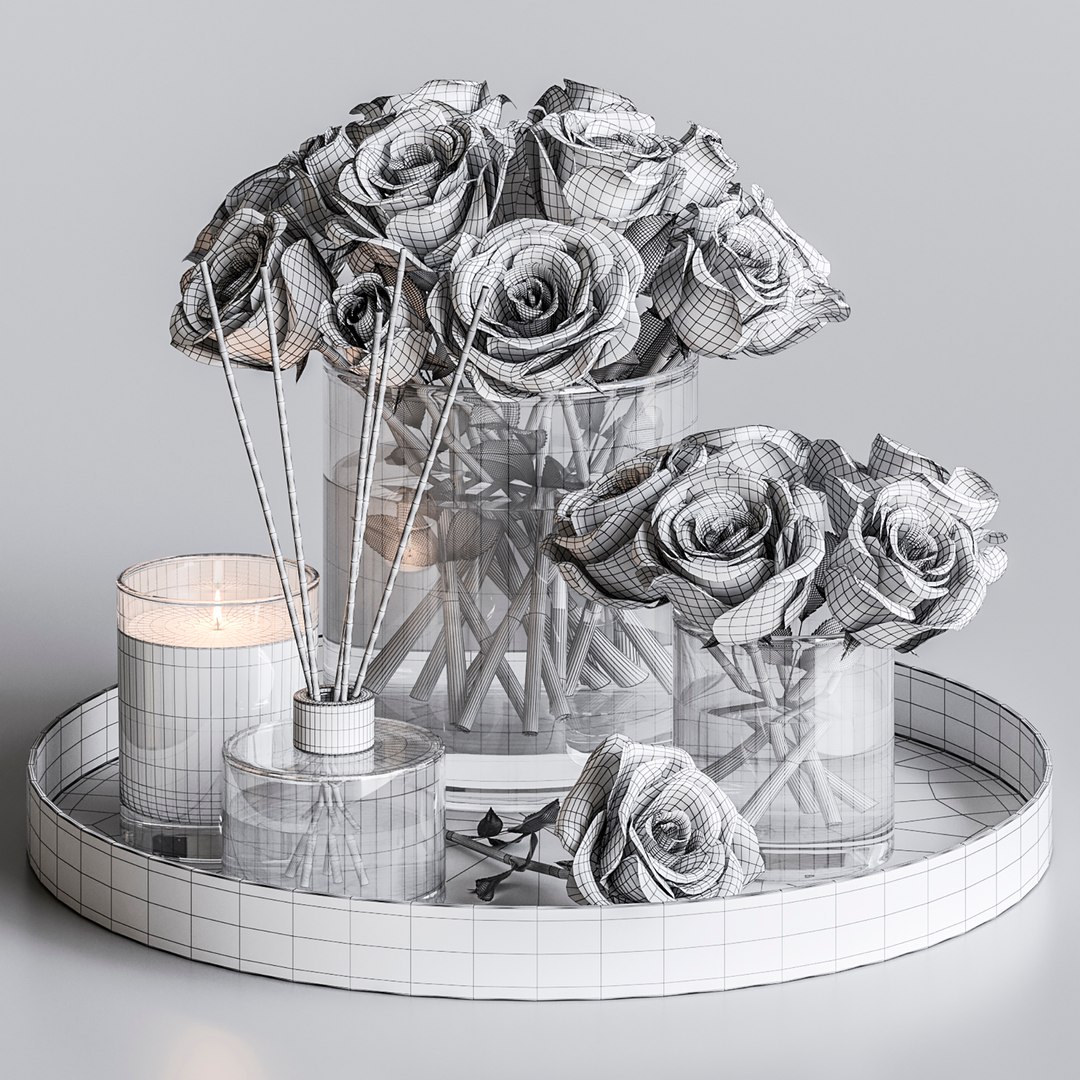 Decorative Set Model - TurboSquid 1702861