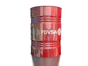 pdvsa oil barrel 3D model