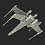 Star Wars X-Wing Starfighter Yellow