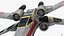 Star Wars X-Wing Starfighter Yellow