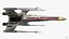 Star Wars X-Wing Starfighter Yellow