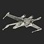 Star Wars X-Wing Starfighter Yellow