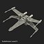 Star Wars X-Wing Starfighter Yellow
