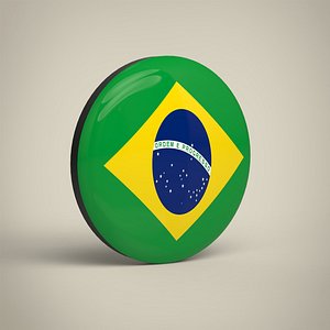 Brazil Badge 3D model