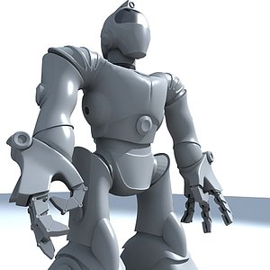 robot 3d 3ds