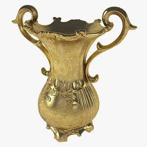 Golden Vase1 3D model