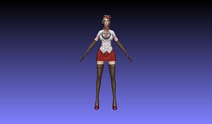 woman 3D model