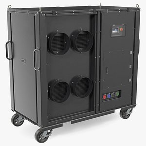 Mobile Industrial Cooling Black