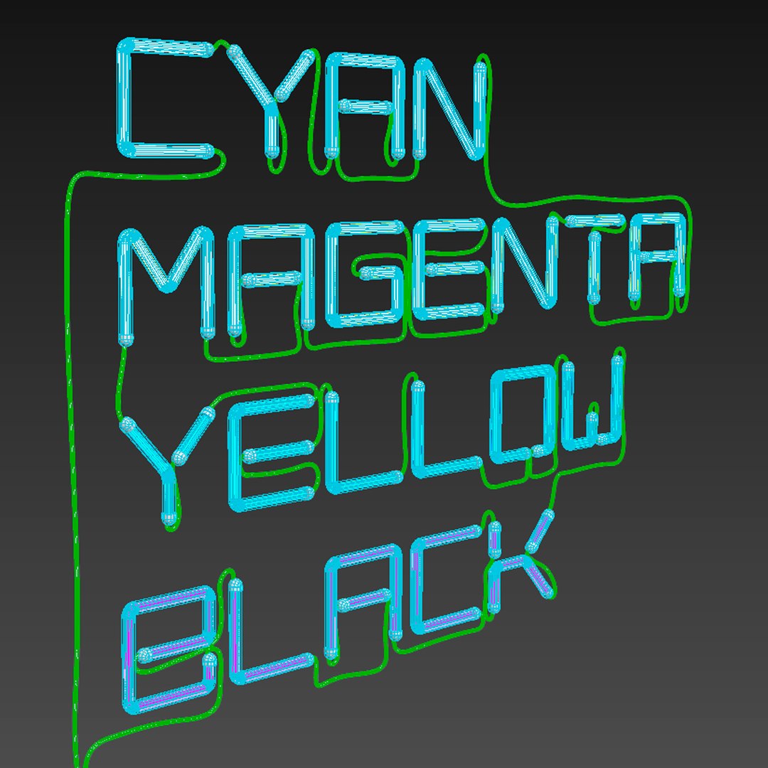3D Light Modules Set 102 Neon - TurboSquid 1805137