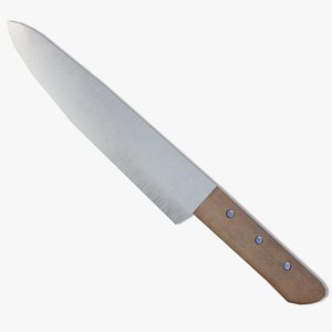 3D kitchen knife