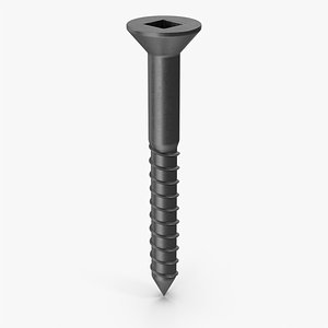 Black Screw 3D