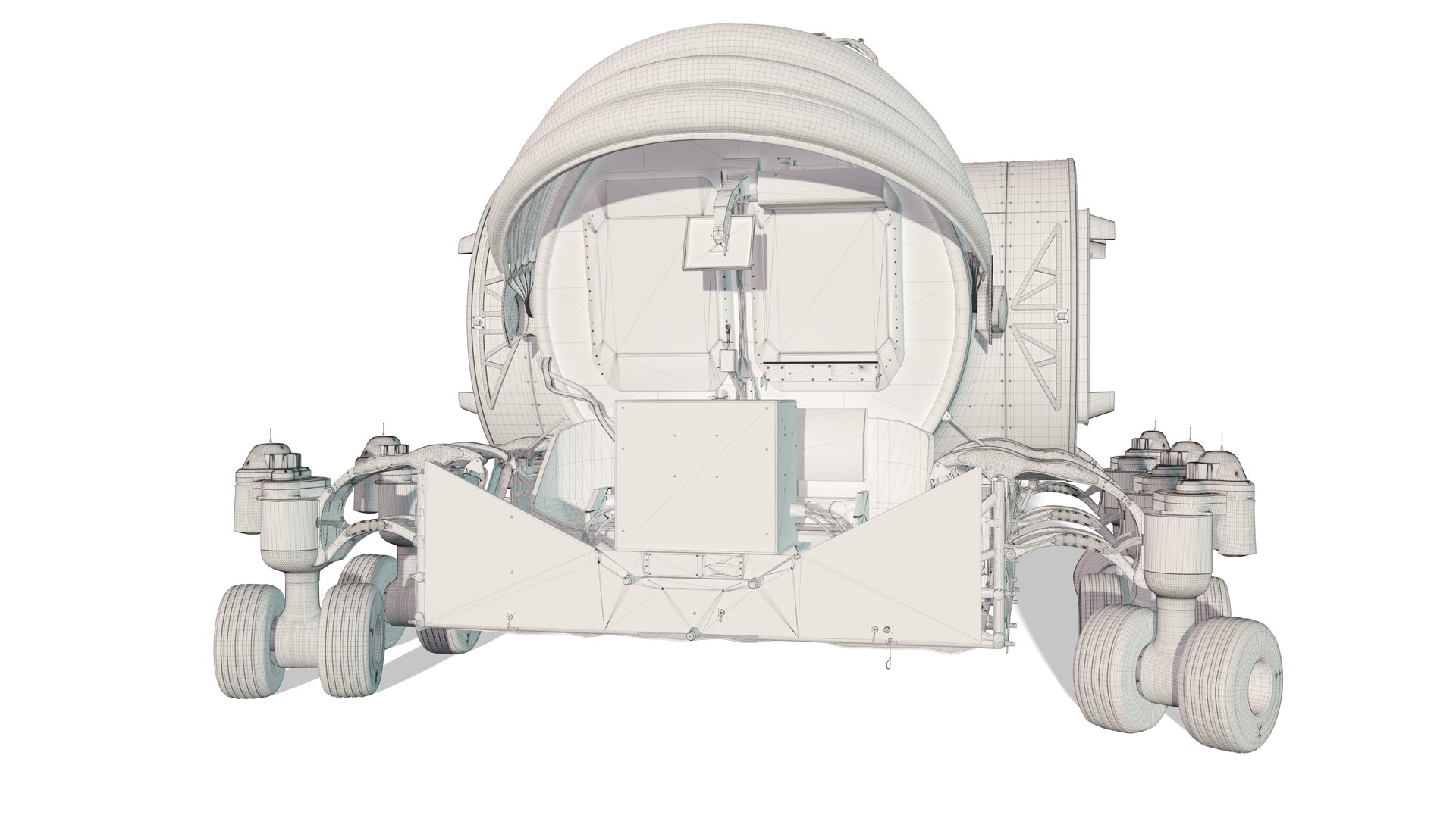 Manned Mars Rover 3D - TurboSquid 1899066
