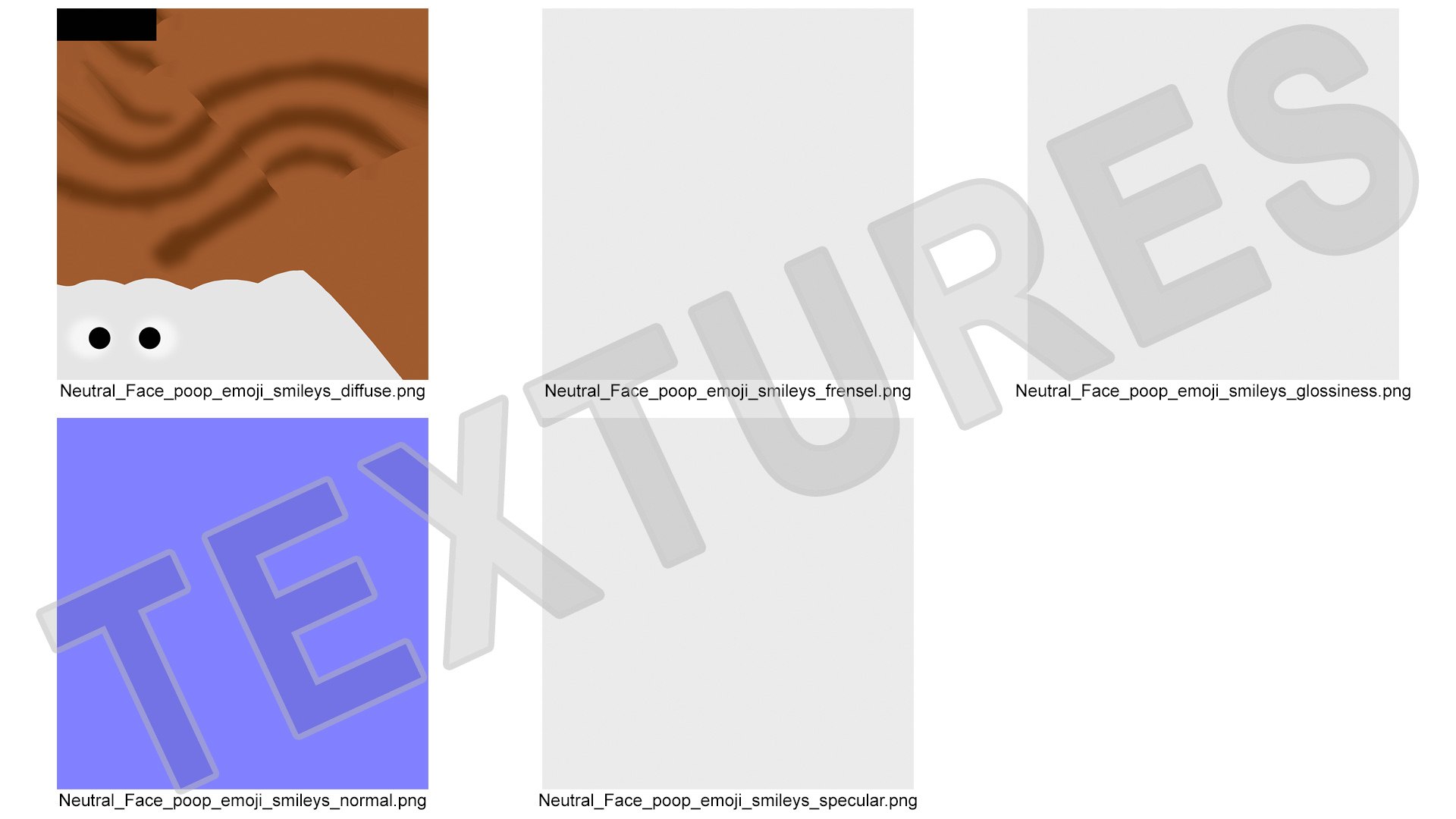 3D Neutral Face Poop Emoji Smile https://p.turbosquid.com/ts-thumb/jK/nZyl3m/OY/neutralfacepoopemojismile3dsmodel015/jpg/1634197904/1920x1080/fit_q87/592d3b30010a99ffe5fce5169e94891304299664/neutralfacepoopemojismile3dsmodel015.jpg