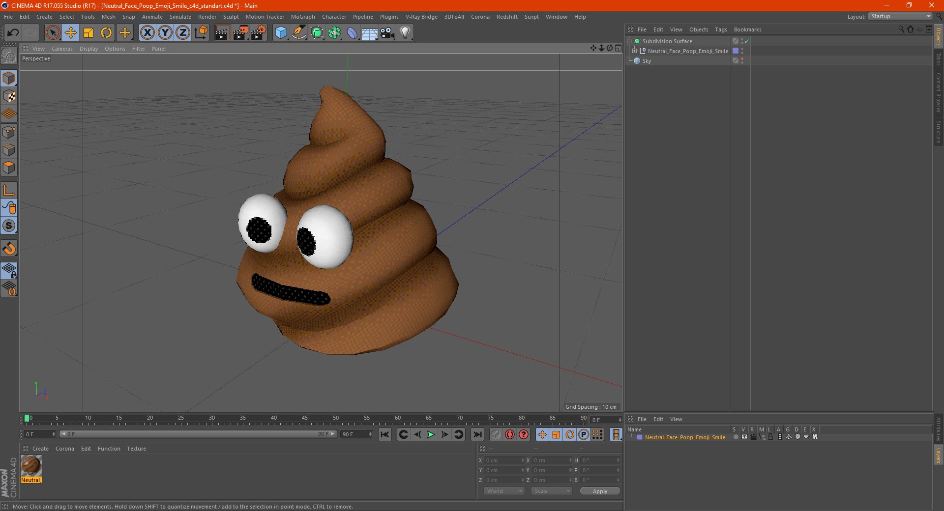 3D Neutral Face Poop Emoji Smile https://p.turbosquid.com/ts-thumb/jK/nZyl3m/pi/neutralfacepoopemojismile3dsmodel017/jpg/1634197909/1920x1080/fit_q87/5541c7cac08e97c95d10be750c78c05fa69a6bc7/neutralfacepoopemojismile3dsmodel017.jpg