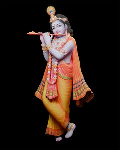 Krishna 3D Model - Stylized Hindu God
