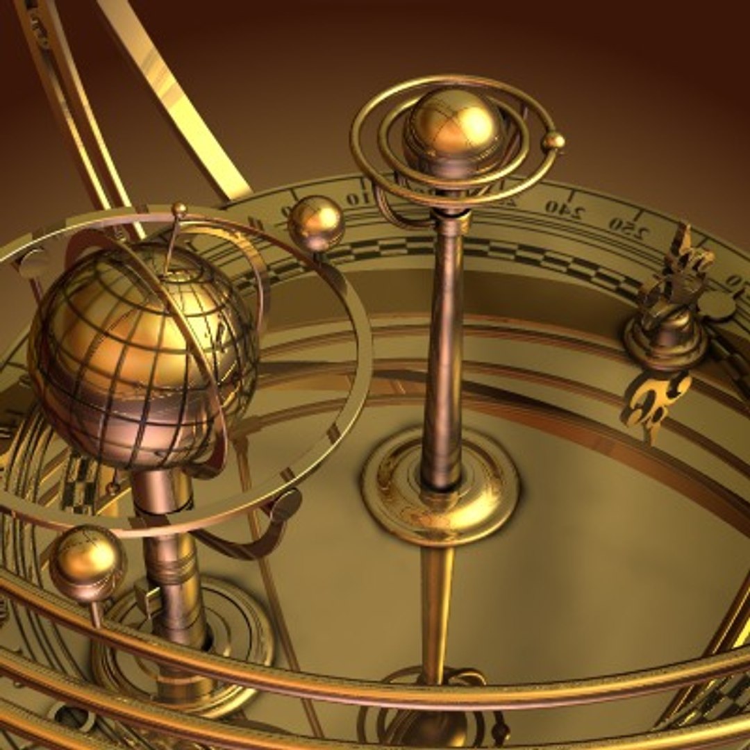 3D Armillary Sphere Model - TurboSquid 234844