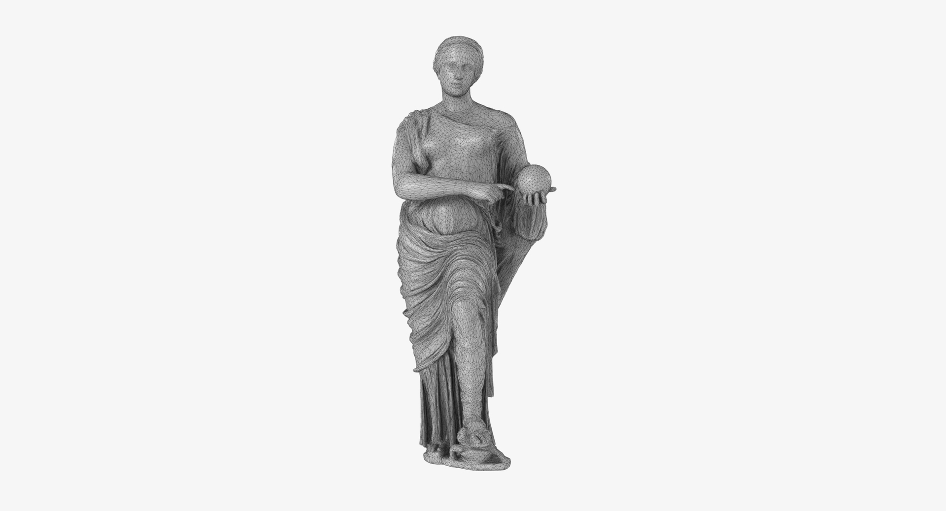 Muse Astronomy Urania 3D Model TurboSquid 2275076