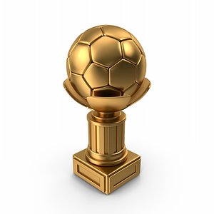Ball Trophy Gold 3D