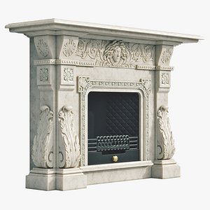 Marble Fireplace