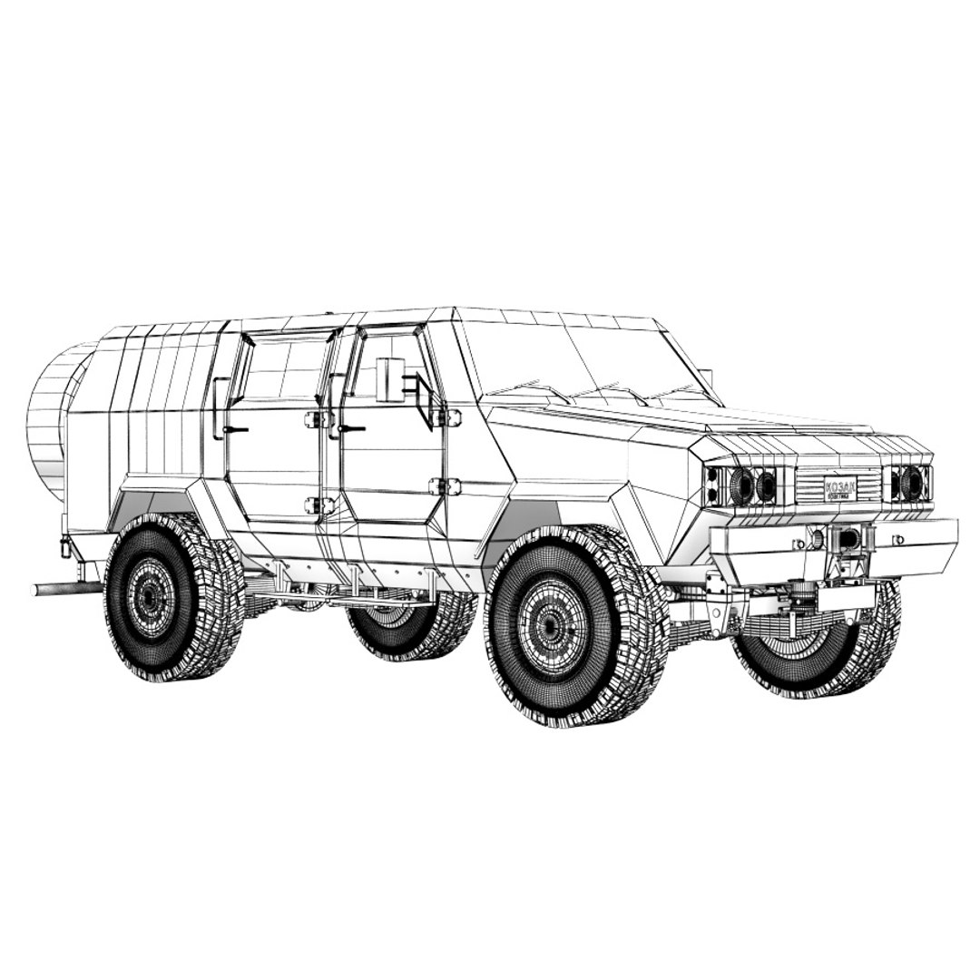 Military vehicle 3D - TurboSquid 1659730