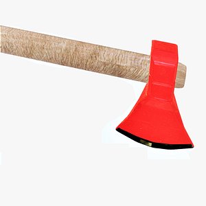 3D steel axe