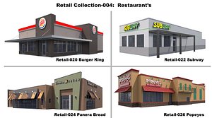 exterior restaurant 3D