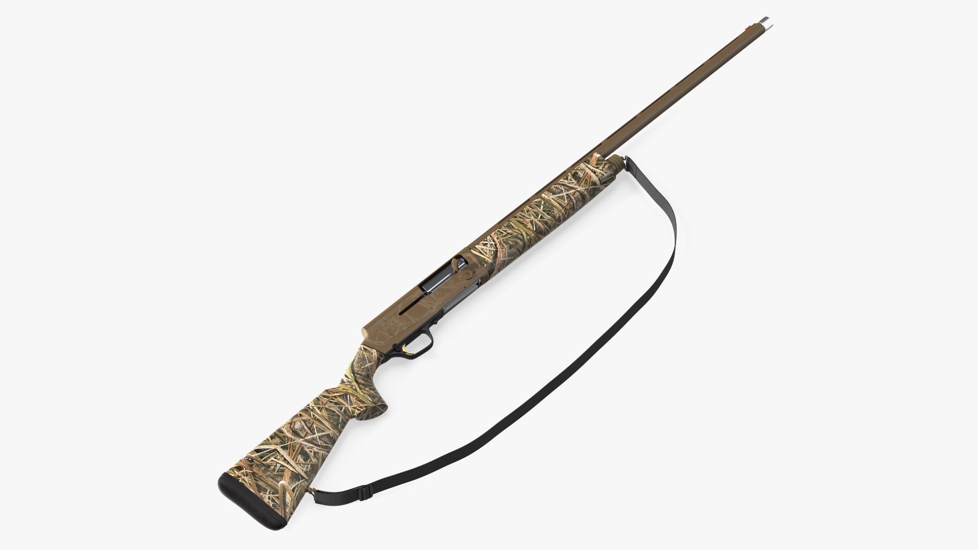 Hunting Shotgun Browning Wicked Wings A5 3D model preview