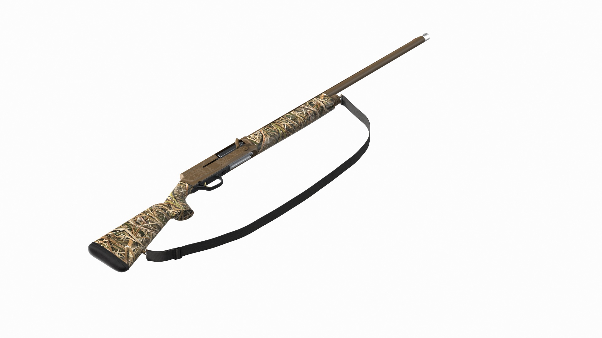 3D Hunting Shotgun Browning Wicked Wings A5 TurboSquid 1958300