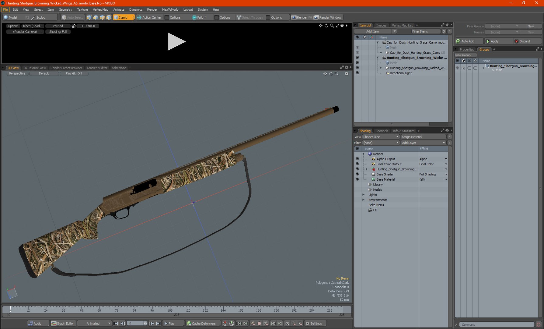 3D Hunting Shotgun Browning Wicked Wings A5 https://p.turbosquid.com/ts-thumb/jL/AaY7Pt/ai/huntingshotgunbrowningwickedwingsa5vray3dmodel040/jpg/1662809317/1920x1080/fit_q87/fc19e15678a6a7afc8df4976c44c55f2bba9eb1b/huntingshotgunbrowningwickedwingsa5vray3dmodel040.jpg