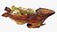 Collezione di pollo arrosto