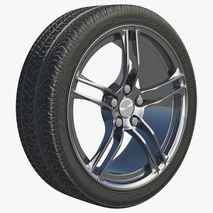 wheel rim obj