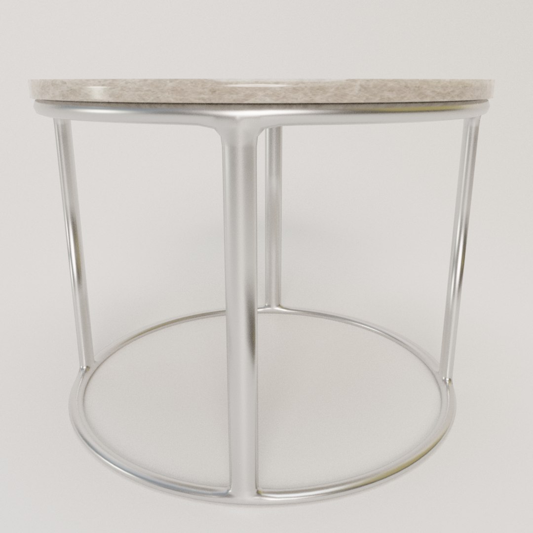3D model stylish coffee table marble - TurboSquid 1438163