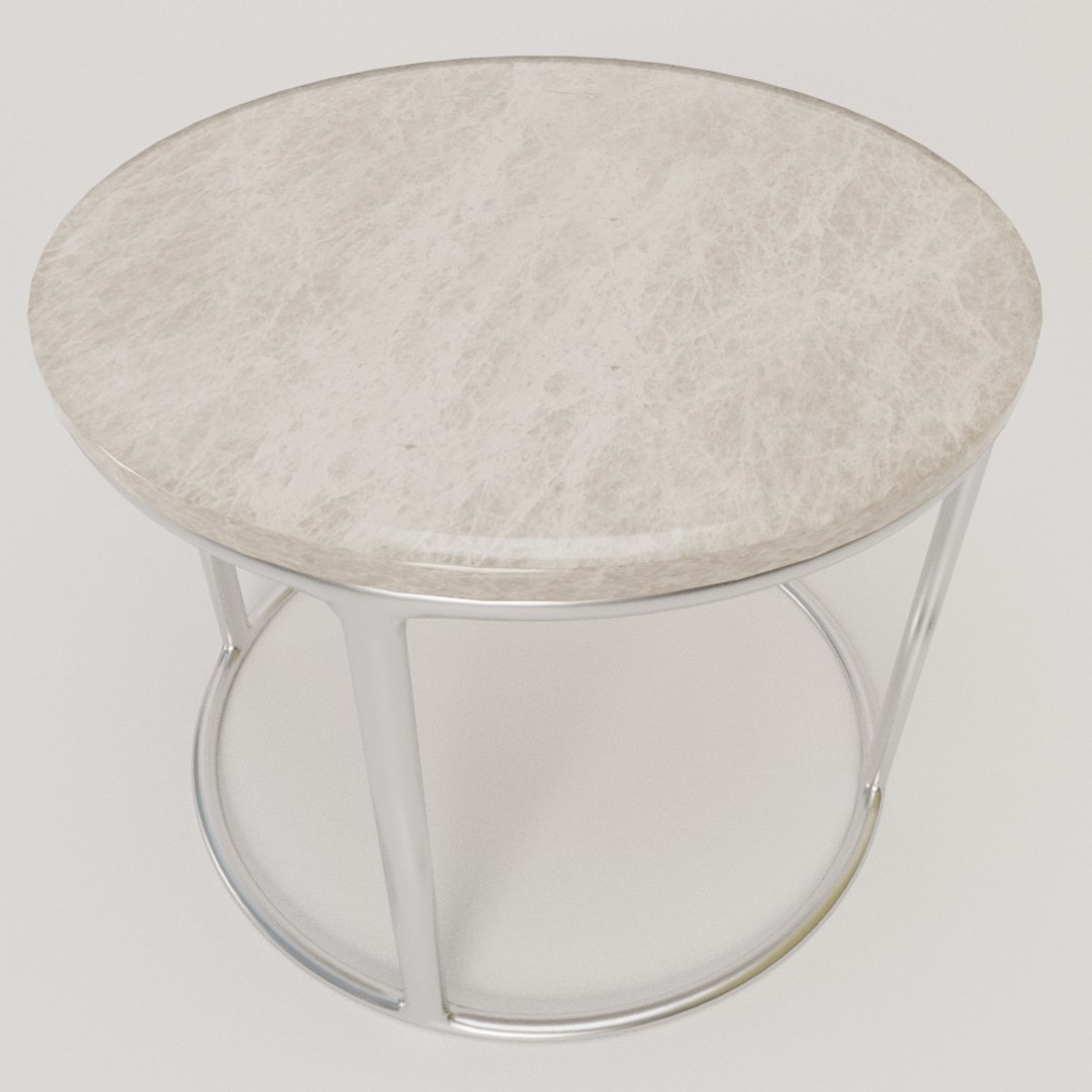 3D model stylish coffee table marble - TurboSquid 1438163