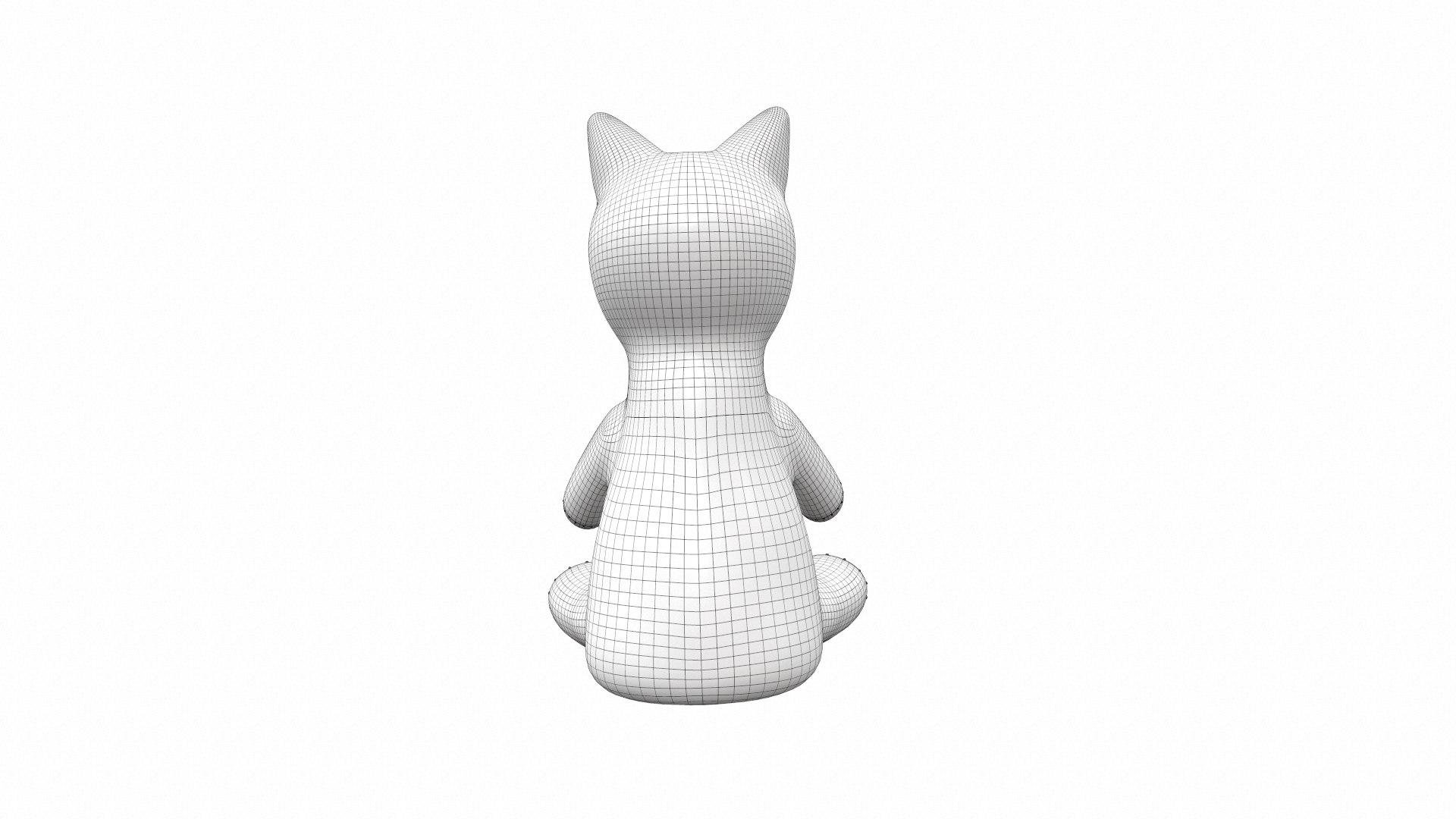 Plush toy cat 1 3D TurboSquid 2109548