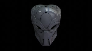 predator cosplay mask 3D model