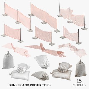 Bunker and Protectors - 15 models