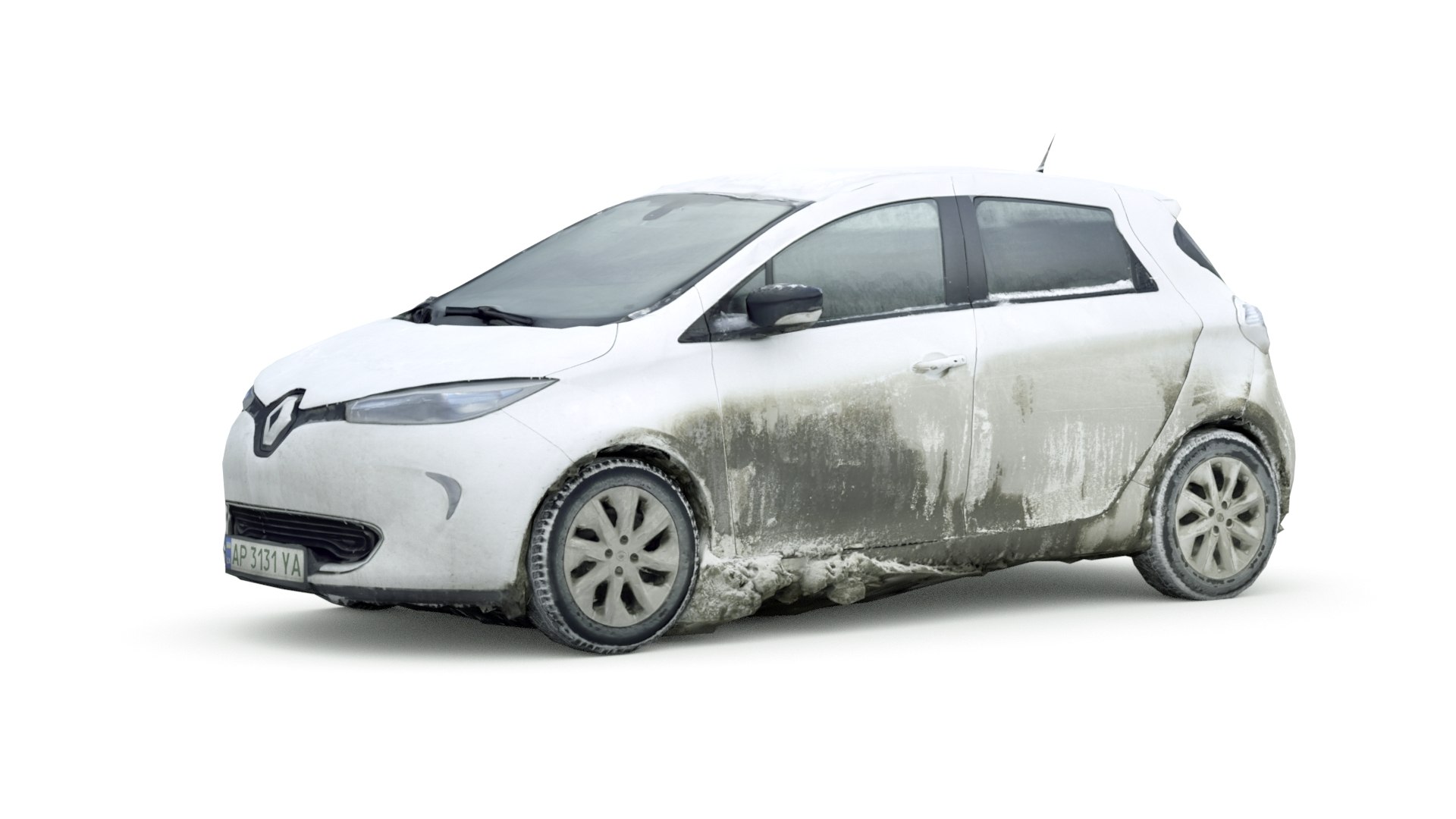 3D model 2019 Renault Zoe 2019 in Dirty Snow https://p.turbosquid.com/ts-thumb/jL/Sox21N/UB/271_renault_zoe_2019dirtsnow0006/jpg/1705394044/1920x1080/fit_q87/323f21736943006ebd1722d3395aac7aa16f5ddf/271_renault_zoe_2019dirtsnow0006.jpg