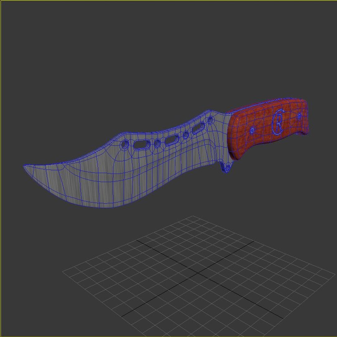 Knife skinning 3D model | 1145763 | TurboSquid