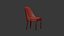 3D Brie Armless Dining Chair