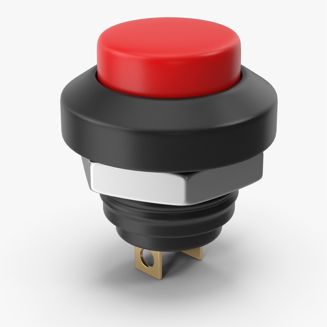 Red Push Button3Dモデル - TurboSquid 1914206