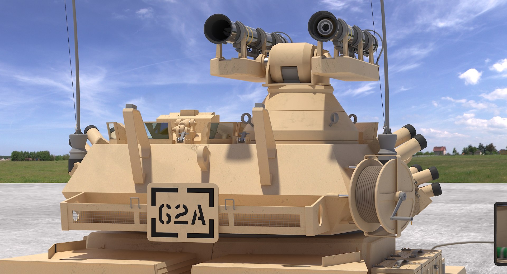 fv721 fox desert 3d max